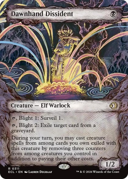 Dawnhand Dissident (Showcase), Lorwyn Eclipsed 311