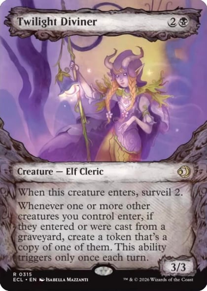 Twilight Diviner (Showcase), Lorwyn Eclipsed 315