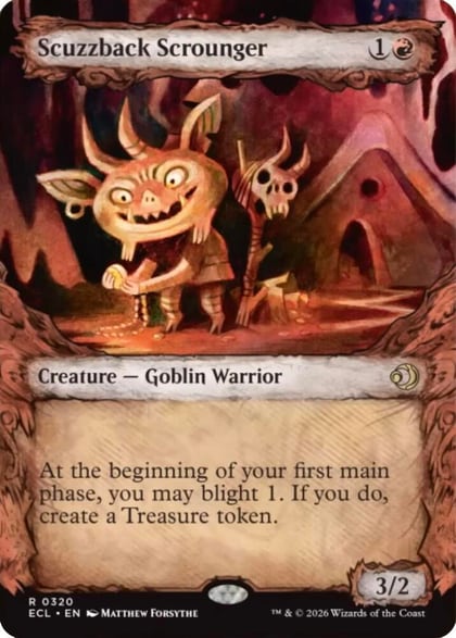 Scuzzback Scrounger (Showcase), Lorwyn Eclipsed 320