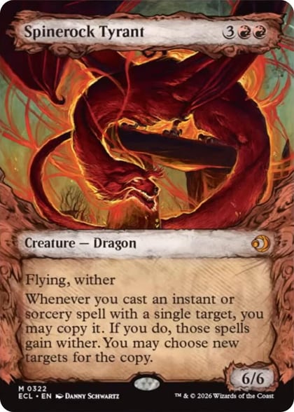 Spinerock Tyrant (0322) (Showcase), Lorwyn Eclipsed 322