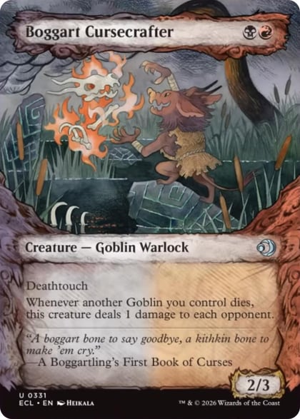Boggart Cursecrafter (Showcase), Lorwyn Eclipsed 331