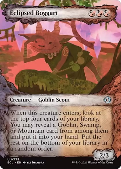 Eclipsed Boggart (Showcase), Lorwyn Eclipsed 335