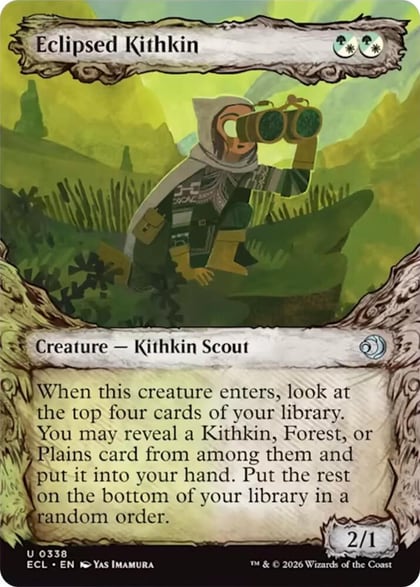 Eclipsed Kithkin (Showcase), Lorwyn Eclipsed 338