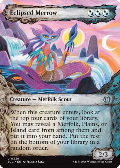 Eclipsed Merrow (Showcase), Lorwyn Eclipsed 339