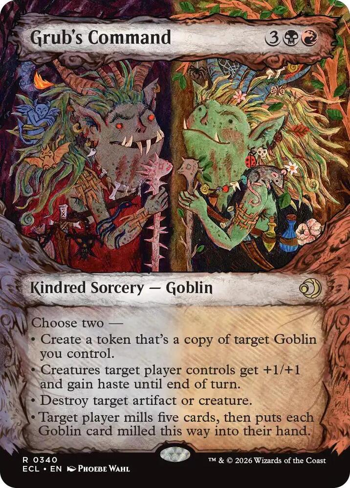 Grub's Command (Showcase), Lorwyn Eclipsed 340