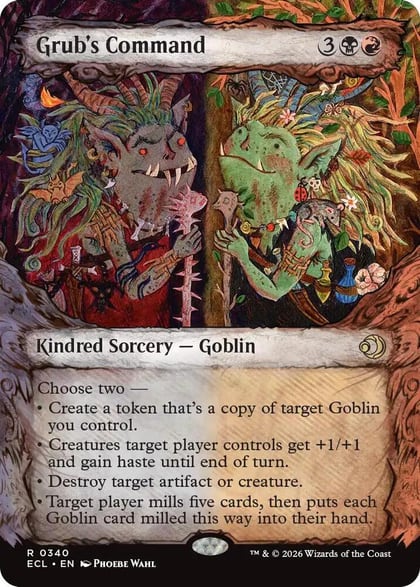 Grub's Command (Showcase), Lorwyn Eclipsed 340