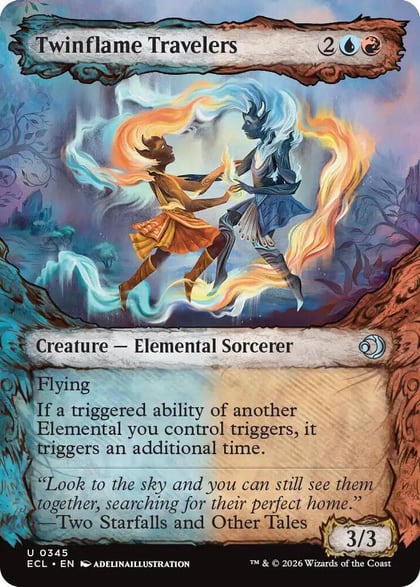 Twinflame Travelers (Showcase), Lorwyn Eclipsed 345