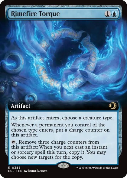 Rimefire Torque (Extended Art), Lorwyn Eclipsed 358