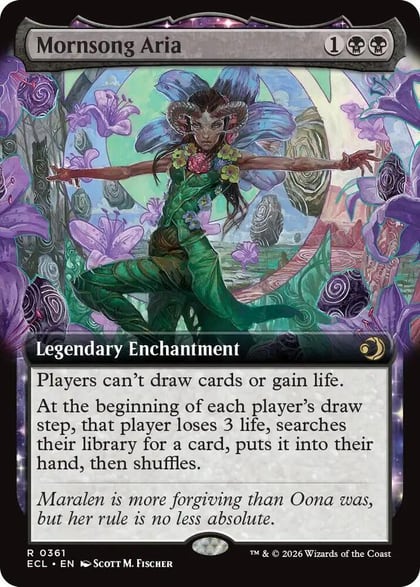 Mornsong Aria (Extended Art), Lorwyn Eclipsed 361
