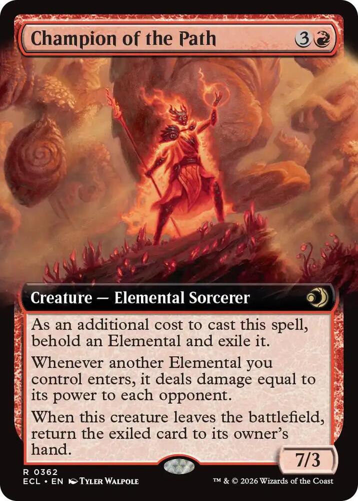 Champion of the Path (Extended Art), Lorwyn Eclipsed 362