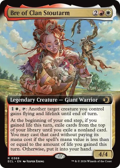 Bre of Clan Stoutarm (Extended Art), Lorwyn Eclipsed 369