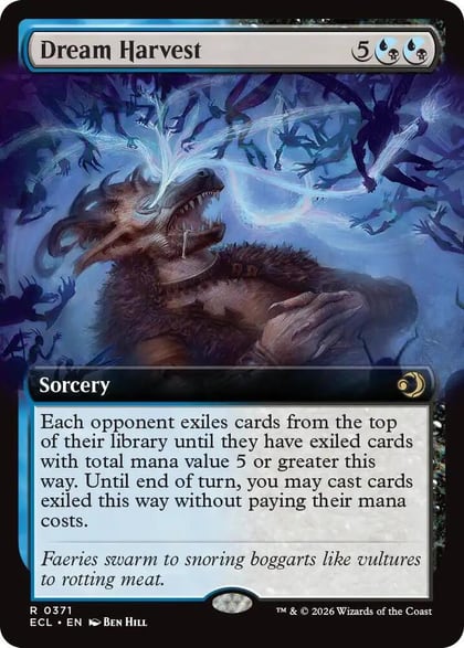 Dream Harvest (Extended Art), Lorwyn Eclipsed 371