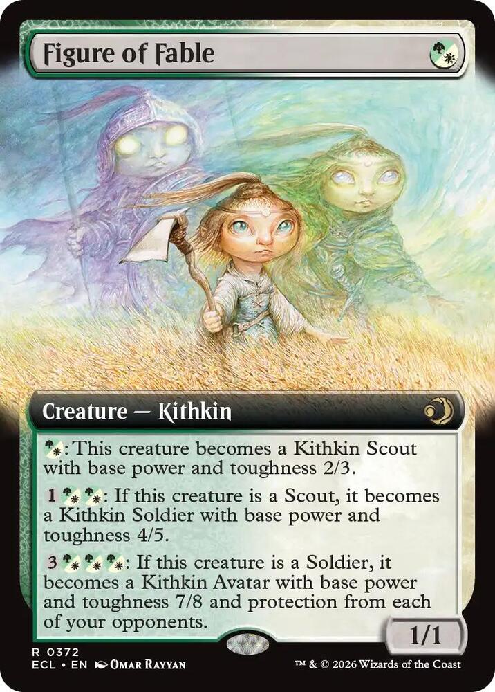Figure of Fable (Extended Art), Lorwyn Eclipsed 372