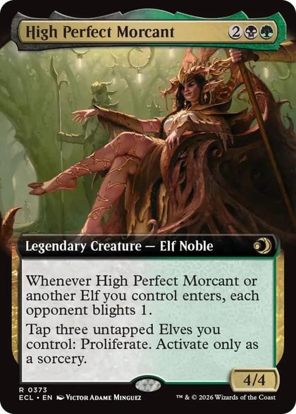High Perfect Morcant (Extended Art), Lorwyn Eclipsed 373