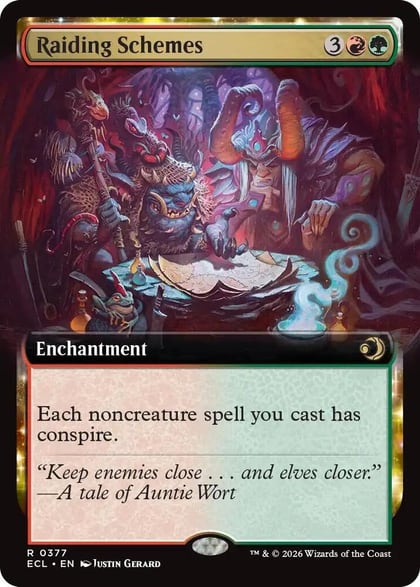 Raiding Schemes (Extended Art), Lorwyn Eclipsed 377