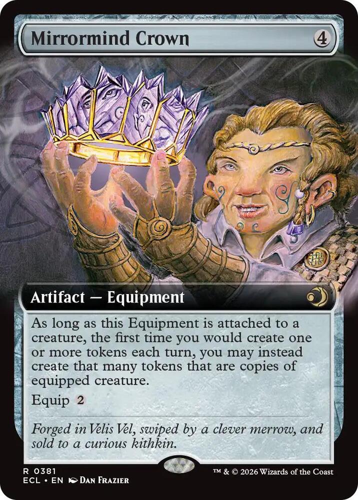 Mirrormind Crown (Extended Art), Lorwyn Eclipsed 381