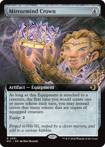 Mirrormind Crown (Extended Art), Lorwyn Eclipsed 381