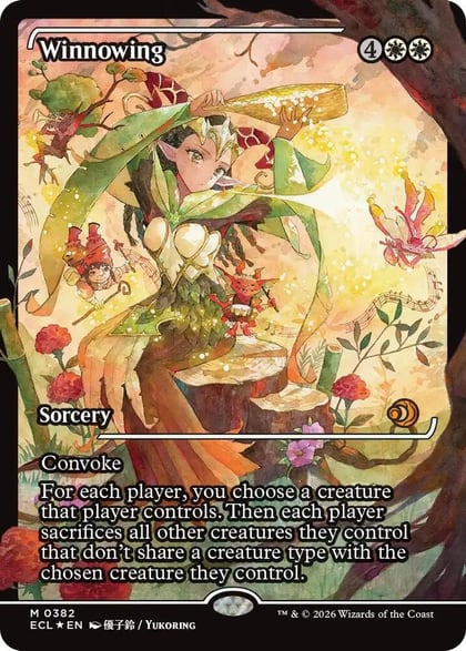Winnowing (Showcase), Lorwyn Eclipsed 382