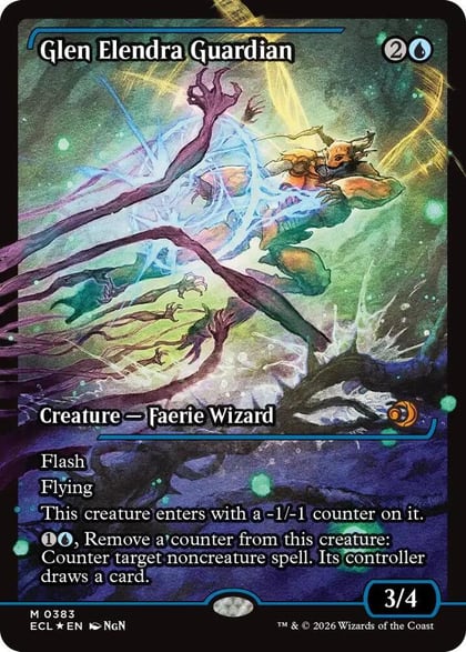 Glen Elendra Guardian (0383) (Showcase), Lorwyn Eclipsed 383