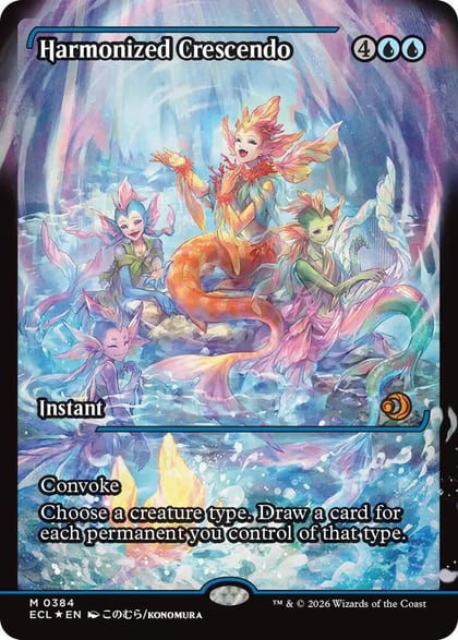 Harmonized Crescendo (0384) (Showcase), Lorwyn Eclipsed 384