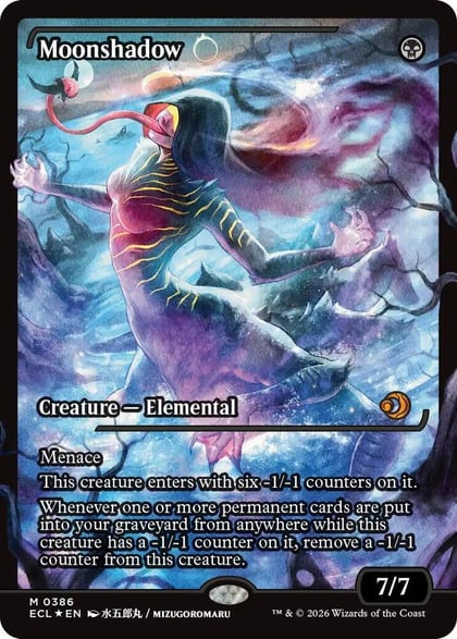 Moonshadow (0386) (Showcase), Lorwyn Eclipsed 386