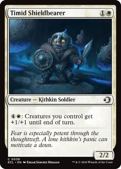 Timid Shieldbearer, Lorwyn Eclipsed 39