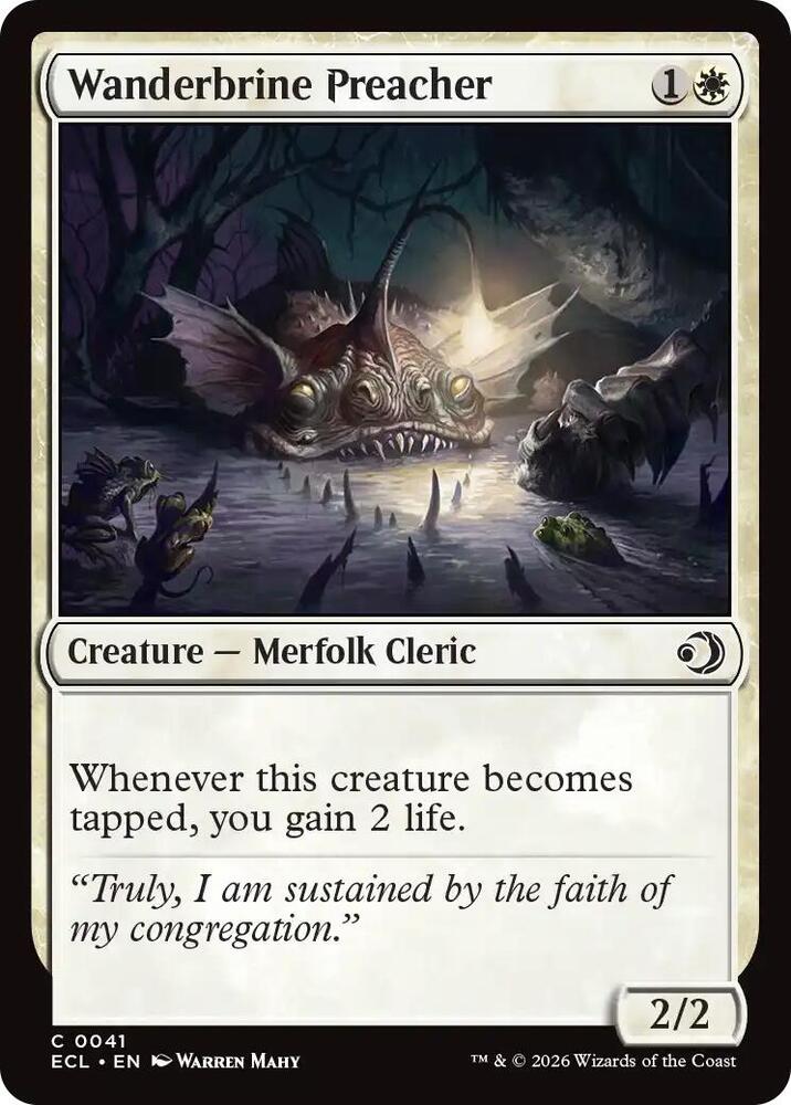 Wanderbrine Preacher, Lorwyn Eclipsed 41