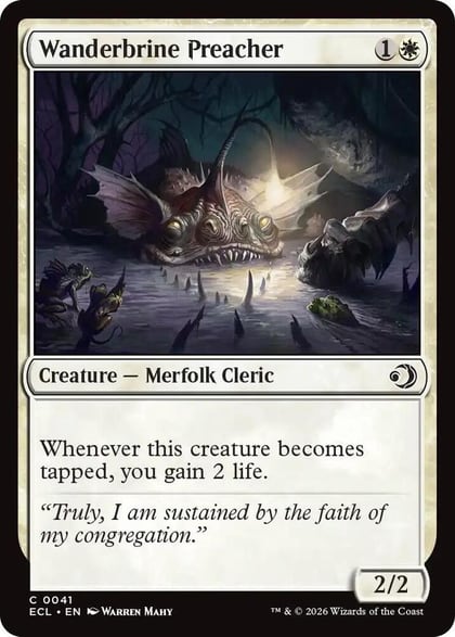 Wanderbrine Preacher, Lorwyn Eclipsed 41