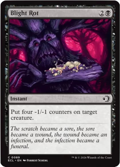 Blight Rot, Lorwyn Eclipsed 89