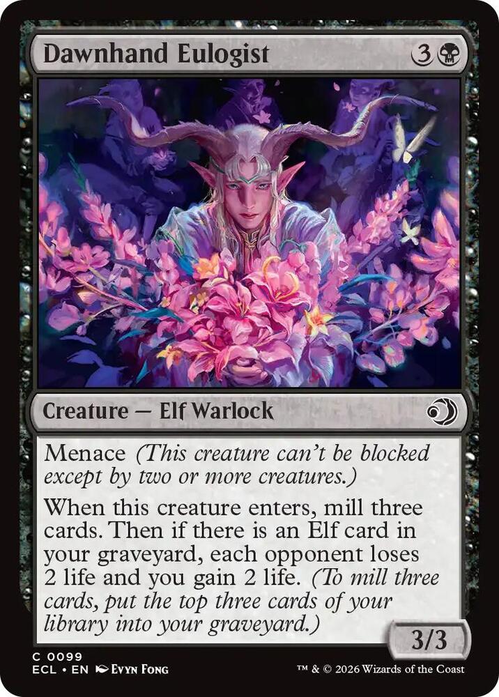 Dawnhand Eulogist, Lorwyn Eclipsed 99