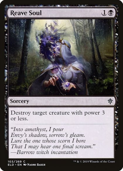 Reave Soul, Throne of Eldraine 103