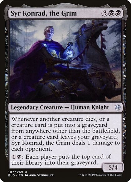 Syr Konrad, the Grim, Throne of Eldraine 107
