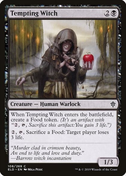 Tempting Witch, Throne of Eldraine 108