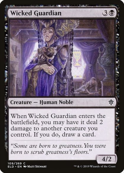 Wicked Guardian, Throne of Eldraine 109
