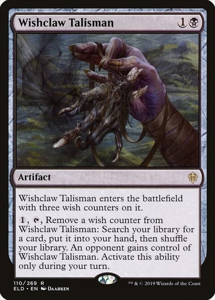 Wishclaw Talisman, Throne of Eldraine 110