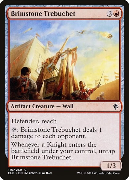 Brimstone Trebuchet, Throne of Eldraine 116