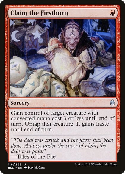 Claim the Firstborn, Throne of Eldraine 118