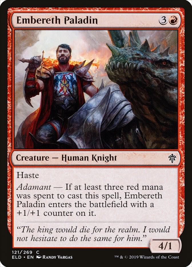 Embereth Paladin, Throne of Eldraine 121