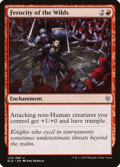 Ferocity of the Wilds, Throne of Eldraine 123