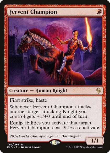 Fervent Champion, Throne of Eldraine 124