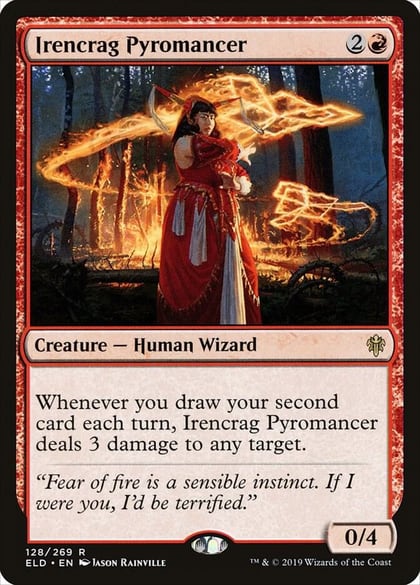 Irencrag Pyromancer, Throne of Eldraine 128