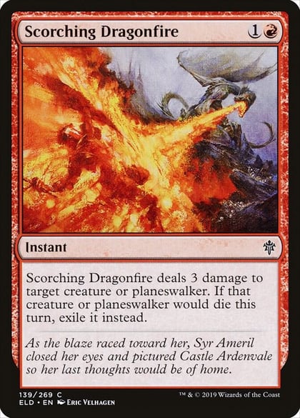 Scorching Dragonfire, Throne of Eldraine 139