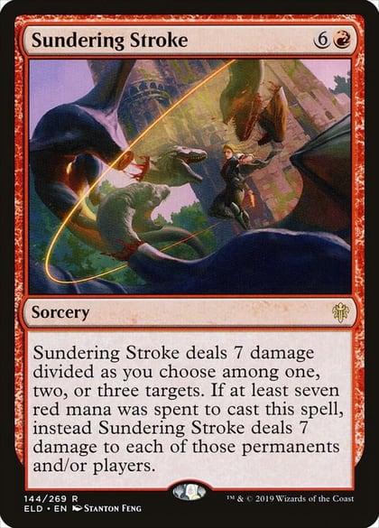 Sundering Stroke, Throne of Eldraine 144