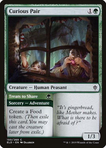 Curious Pair, Throne of Eldraine 150