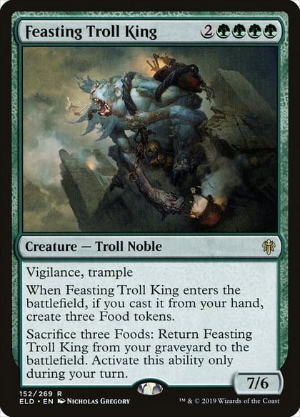 Feasting Troll King, Throne of Eldraine 152