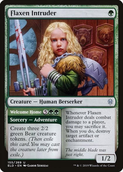 Flaxen Intruder, Throne of Eldraine 155