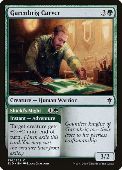 Garenbrig Carver, Throne of Eldraine 156
