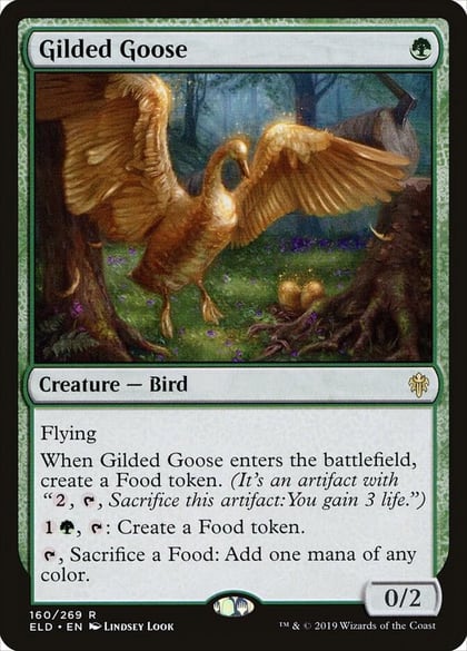 Gilded Goose, Throne of Eldraine 160