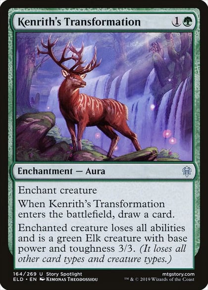 Kenrith's Transformation, Throne of Eldraine 164