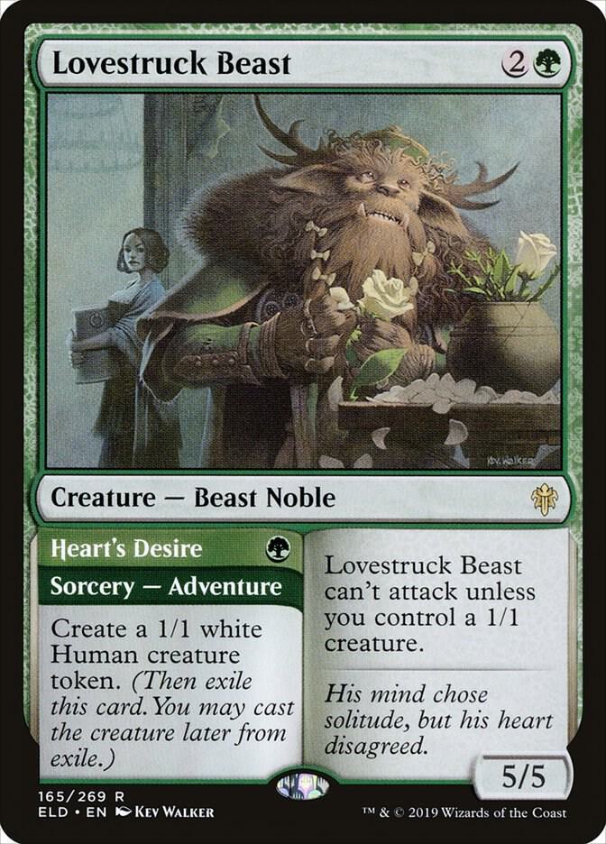 Lovestruck Beast, Throne of Eldraine 165